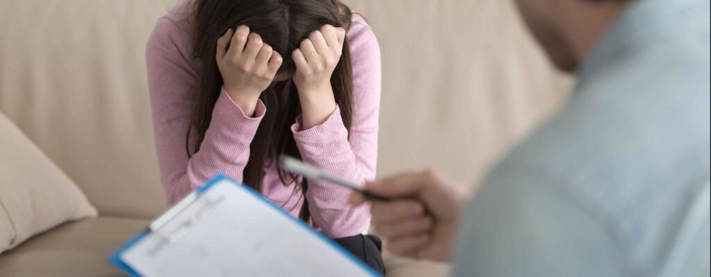 Teenager With Mental Health Issues
