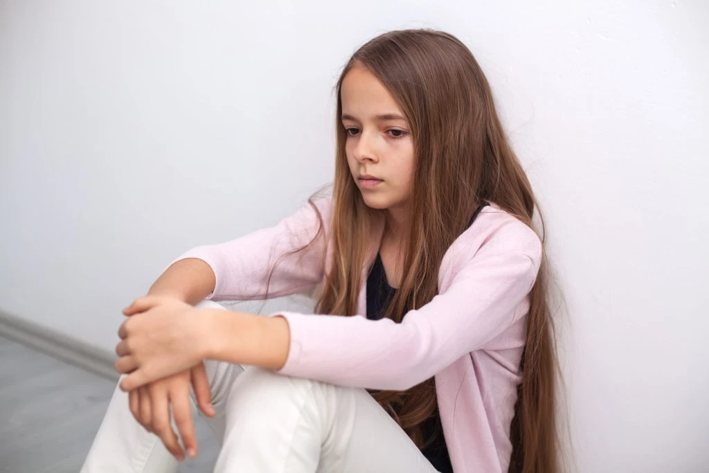 Anxiety symptoms in teenage females
